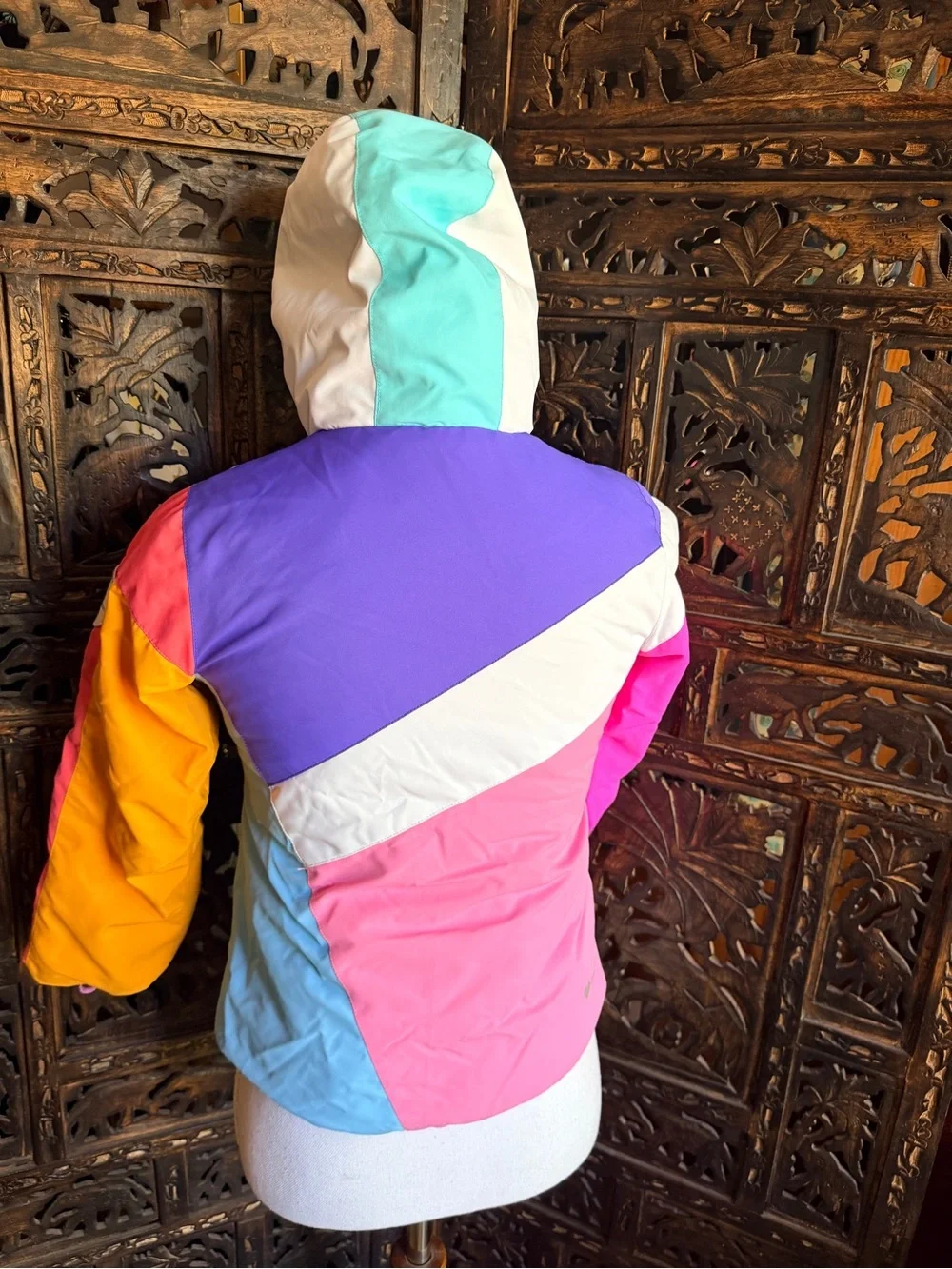 Kids Obermeyer Lissa Ski Jacket Pink, Purple, Teal, Yellow